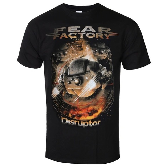 Pin_Eve Other - Hip Hop 90's Retro T-shirt, Fear Factory - Disruptor Tee